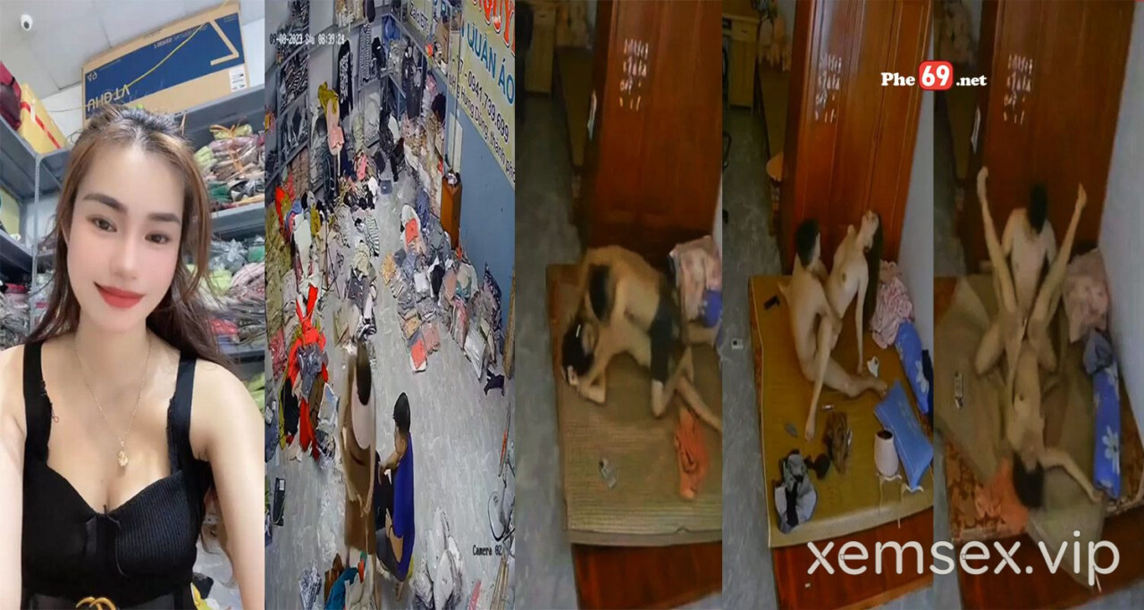 Hack camera em gái chủ shop quần áo ở Vinh bị chồng nứng cặc đòi địt xem mà như là bị hiếp dâm vậy (Full)